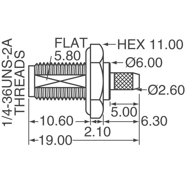 CONREVSMA014 Linx Technologies Inc.  Koaxialsteckverbinder (HF)-Baugruppen
